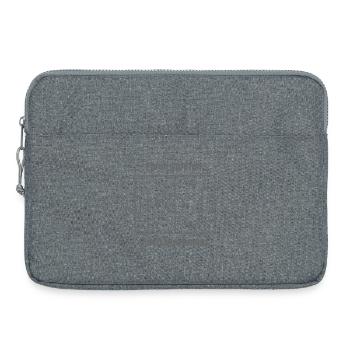 Flach spielen, hoch gewinnen - Laptoptasche 15" - Grau meliert - Vorne