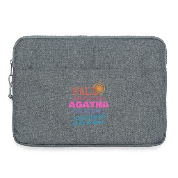 Fall Abgeschlossen – Agatha Übernimmt - Laptoptasche 15" - Grau meliert - Vorne