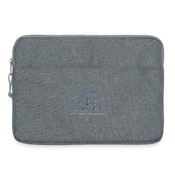 Saint Boredom Yacht Club - Laptop bag 15" - heather grey - Front