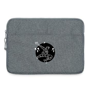 Sport - noir - Sacoche pour ordinateur portable 15 pouces - gris chiné - Devant