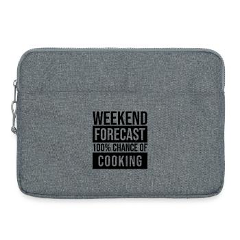 Chefkoch - Laptoptasche 15" - Grau meliert - Vorne
