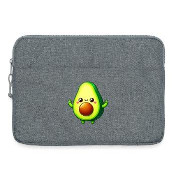 Avocat - Sacoche pour ordinateur portable 15 pouces - gris chiné - Devant