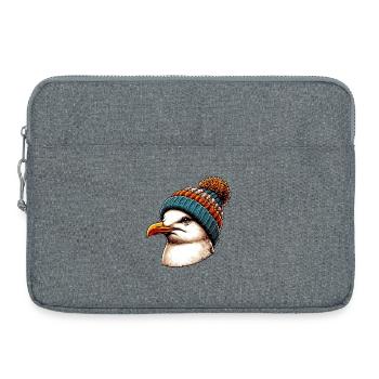 Möwe - Laptoptasche 15" - Grau meliert - Vorne