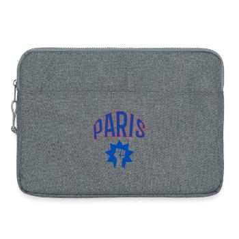 Paris - Sacoche pour ordinateur portable 15 pouces - gris chiné - Devant