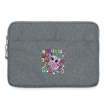 Nummer Tag 2026 Kaleido Rechner - Laptoptasche 15" - Grau meliert - Vorne