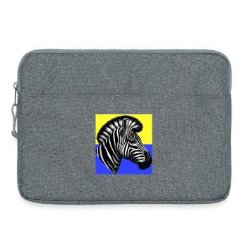 Zebra - Laptoptasche 15" - Grau meliert - Vorne