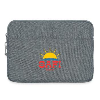 Safi Marokko Sonnenaufgang - Laptoptasche 15" - Grau meliert - Vorne