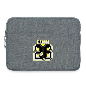 Malle 26 Trikot 2026 - Laptoptasche 15" - Grau meliert - Vorne