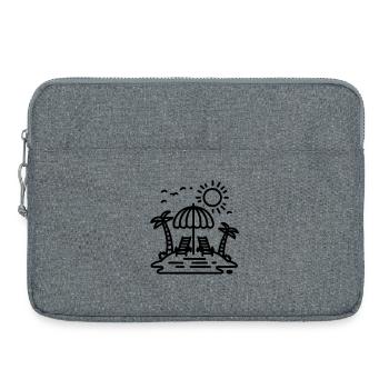 Strand - Laptoptasche 15" - Grau meliert - Vorne