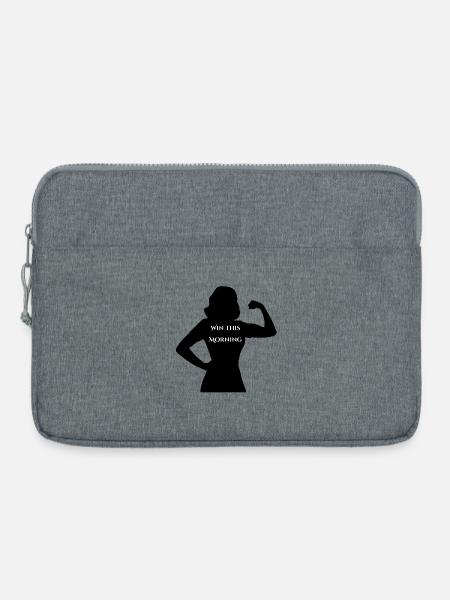 Win this morning - Laptoptasche 15" - Grau meliert