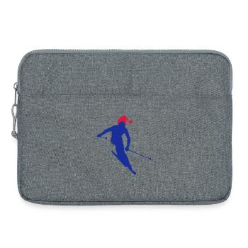 sport d`hiver - Sacoche pour ordinateur portable 15 pouces - gris chiné - Devant