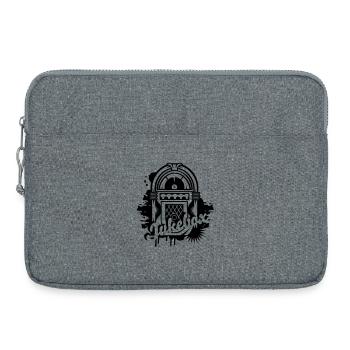 Un graffiti jukebox - Sacoche pour ordinateur portable 15 pouces - gris chiné - Devant