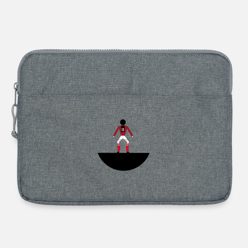 10 Rossonero - Laptoptasche 15" - Grau meliert