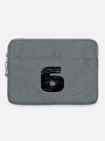 6 - Laptoptasche 15" - Grau meliert