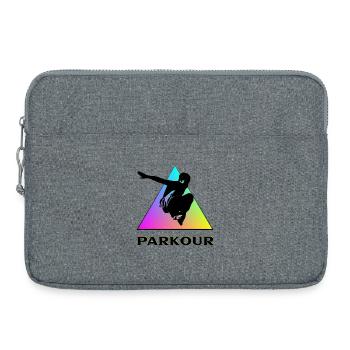 Parkour - Laptop bag 15" - heather grey - Front