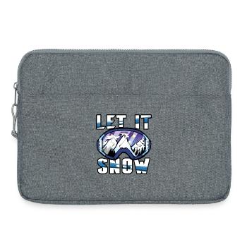 Sports d’hiver Ski - Sacoche pour ordinateur portable 15 pouces - gris chiné - Devant