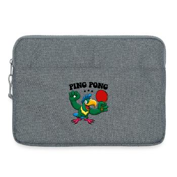 Ping Pong Champion Design Tennis de table et - Sacoche pour ordinateur portable 15 pouces - gris chiné - Devant