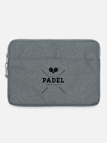Padel-Sport - Laptoptasche 15" - Grau meliert