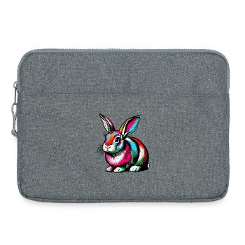 Rabbit - Laptop bag 15" - heather grey - Front