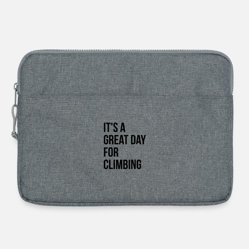 Klettern - Laptoptasche 15" - Grau meliert