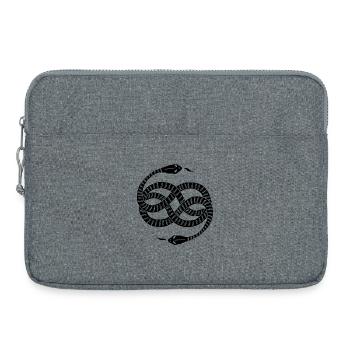Infinite Black Snakes - Laptop bag 15" - heather grey - Front