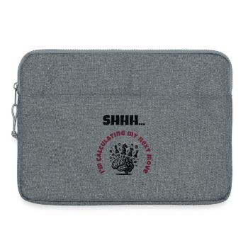 Berechnungsmodus Ein - Laptoptasche 15" - Grau meliert - Vorne