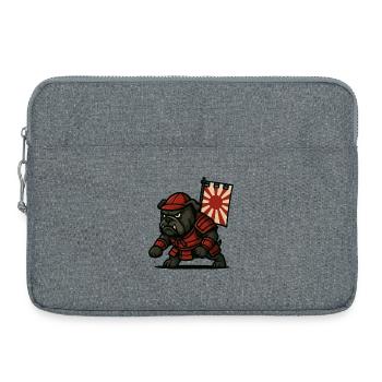 Bulldog Samurai Rising - Laptop bag 15" - heather grey - Front