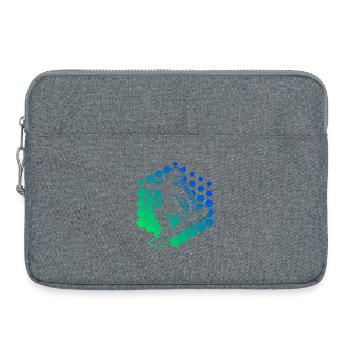 Frisches Snowboard Motiv für Snowboard - Laptoptasche 15" - Grau meliert - Vorne