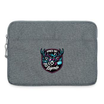 Après la fête des lunettes de ski Ski Legend Deer - Sacoche pour ordinateur portable 15 pouces - gris chiné - Devant