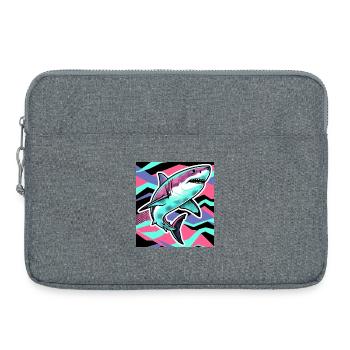 Shark - Laptop bag 15" - heather grey - Front