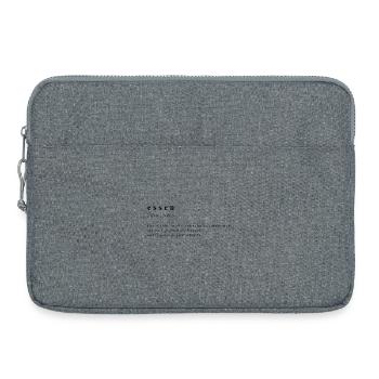 Nourriture – Verbe - L’art nocturne de la jouissance - Sacoche pour ordinateur portable 15 pouces - gris chiné - Devant