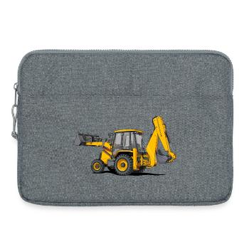 Chargeur de tracteur - Sacoche pour ordinateur portable 15 pouces - gris chiné - Devant