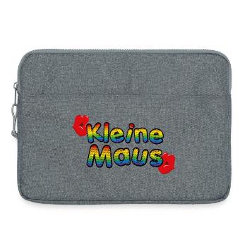 Maus - Laptoptasche 15" - Grau meliert - Vorne