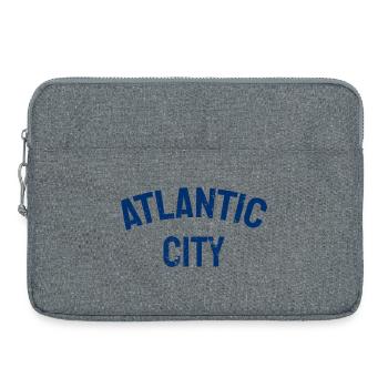Atlantic City - Fondé en 1854 - New Jersey - États-Unis - Sacoche pour ordinateur portable 15 pouces - gris chiné - Devant