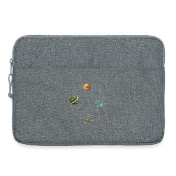 Planeten - Laptoptasche 15" - Grau meliert - Vorne