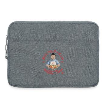 Magasin de ramen de grand-père à Shinjuku - Sacoche pour ordinateur portable 15 pouces - gris chiné - Devant