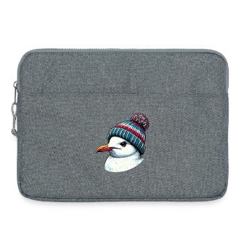 Möwe - Laptoptasche 15" - Grau meliert - Vorne
