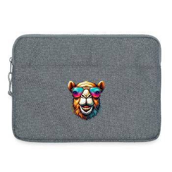 Chameau - Sacoche pour ordinateur portable 15 pouces - gris chiné - Devant