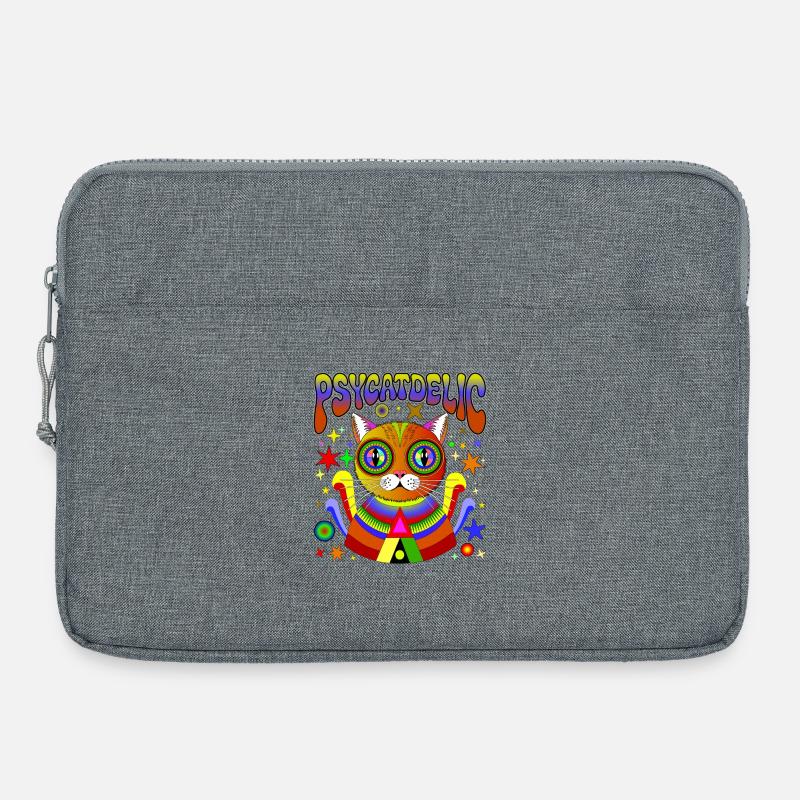 PSYCATDELIC - Laptoptasche 15" - Grau meliert