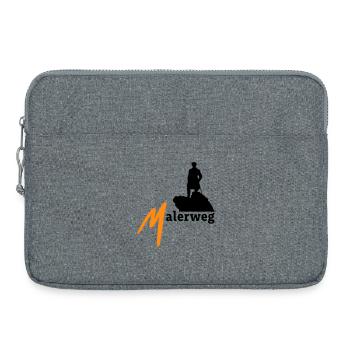 Malerweg Elbe Sandstone Mountains Saxon Switzerland - Laptop bag 15" - heather grey - Front