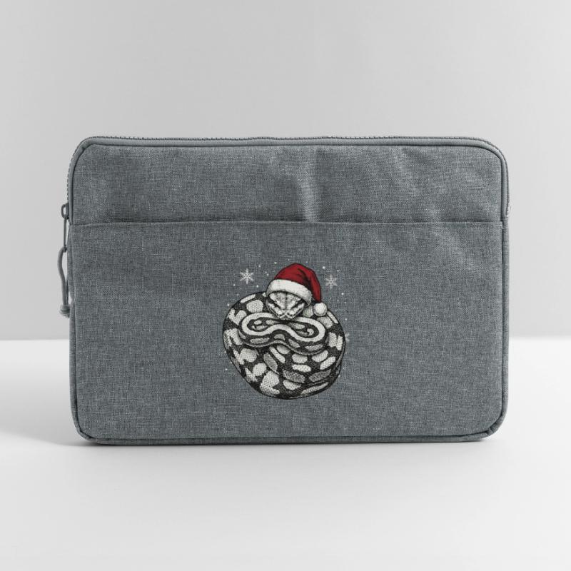 King Python Christmas Ball Python Snake Laptop bag 15"