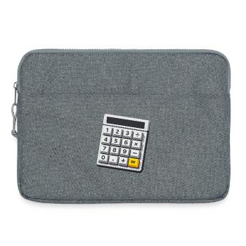 Carnival Costume Calculator Math Teacher - Laptop bag 15" - heather grey - Front