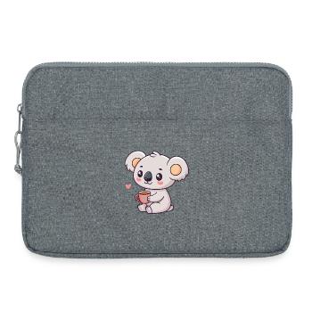 Koala Thé Doux - Sacoche pour ordinateur portable 15 pouces - gris chiné - Devant