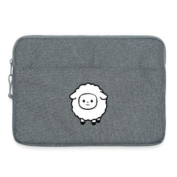Sheep Sheep Lamb - Laptop bag 15" - heather grey - Front