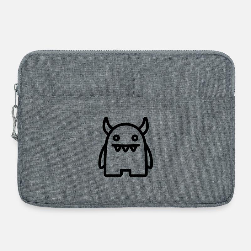 Ungeheuer - Laptoptasche 15" - Grau meliert