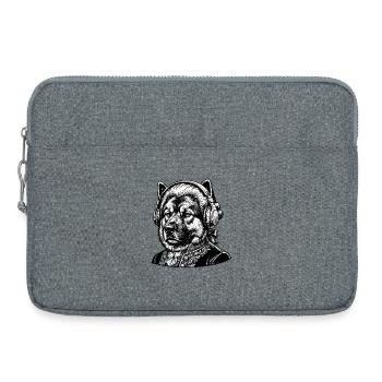 Eurasier | Classic | Mozart - Laptoptasche 15" - Grau meliert - Vorne