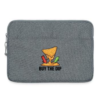 Nachos Cheese Dip Dire Trading Actions Financières - Sacoche pour ordinateur portable 15 pouces - gris chiné - Devant