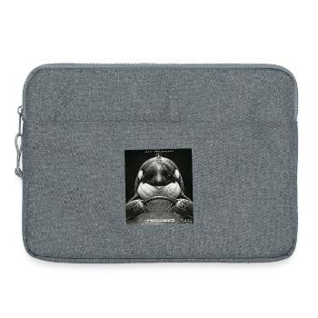 Fish Flashed - Sacoche pour ordinateur portable 15 pouces - gris chiné - Devant