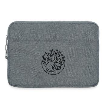 Do Not Disturb - Laptop bag 15" - heather grey - Front
