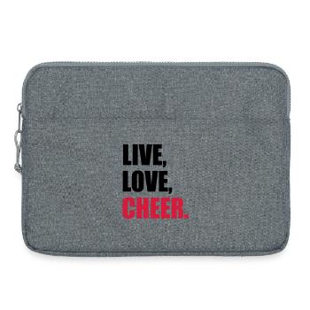 Cheerleader - Laptoptasche 15" - Grau meliert - Vorne